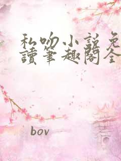 私吻小说免费阅读笔趣阁全文