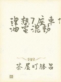 理想7座车价格油电混动