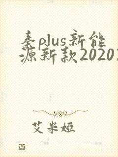 秦plus新能源新款2020款报价