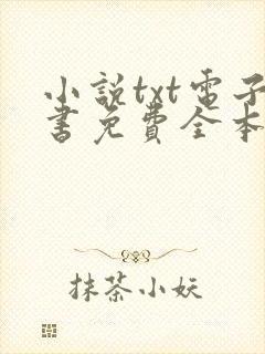 小说txt电子书免费全本完结