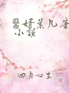 医婿叶凡唐若雪 小说