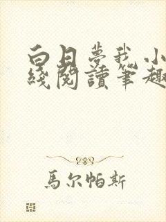 白日梦我小说在线阅读笔趣阁