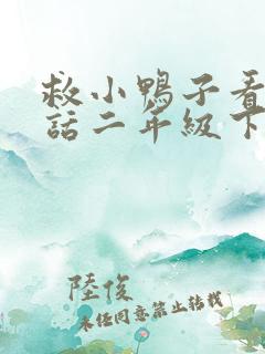 救小鸭子看图写话二年级下册