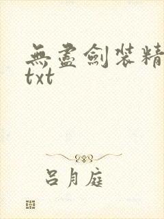 无尽剑装精校版txt 无尽剑装精校版txt