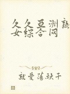 久久亚洲熟妇熟女综合网