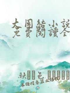 大团结小说全文免费阅读全文无弹幕