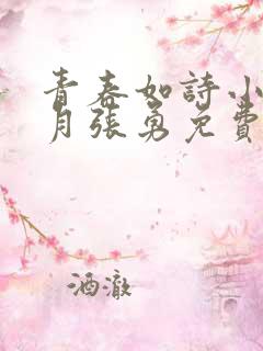 青春如诗小说李月张勇免费阅读