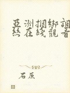 亚洲捆绑调教黑丝在线观看