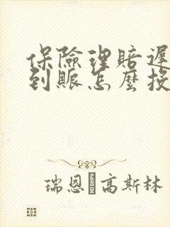 保险理赔迟迟不到账怎么投诉保险公司