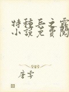 特种兵之霹雳火小说免费阅读