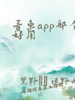 看车app哪个好用