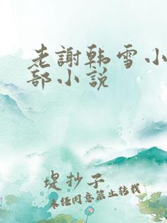 老谢韩雪小说全部小说