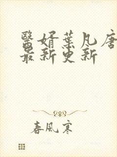 医婿叶凡唐若雪最新更新