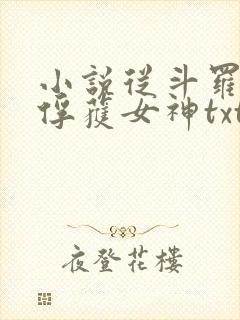 小说从斗罗开始俘获女神txt下载