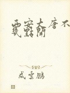 西安大唐不夜城几点开 西安大唐不夜城几点开