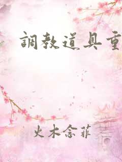 调教道具重口文