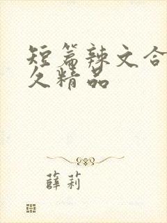 短篇辣文合集久久精品
