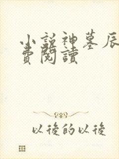 小说神墓辰东免费阅读