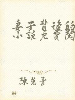 妻子背后的秘密小说免费阅读