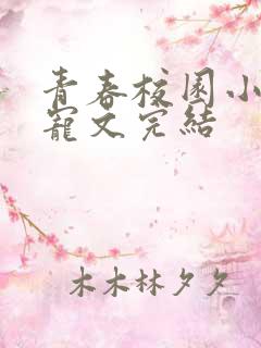 青春校园小说甜宠文完结