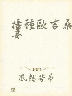 播种欧吉桑和人妻