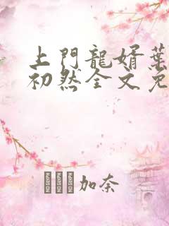 上门龙婿叶辰萧初然全文免费阅读笔趣阁