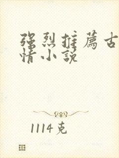 强烈推荐古代言情小说