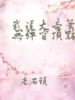 武道大帝笔趣阁无弹窗顶点