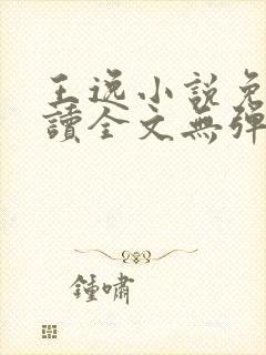 王逸小说免费阅读全文无弹窗