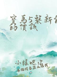宝马5系新能源的价钱