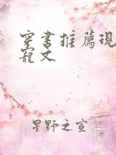 穿书推荐现言甜宠文 穿书推荐现言甜宠文