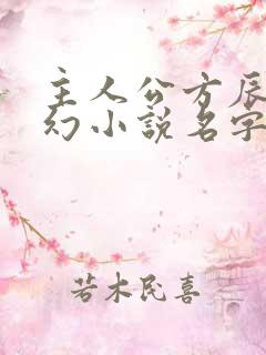 主人公方辰的玄幻小说名字