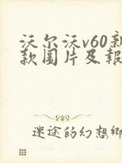 沃尔沃v60新款图片及报价