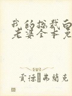 我的总裁白富美老婆全本免费阅读