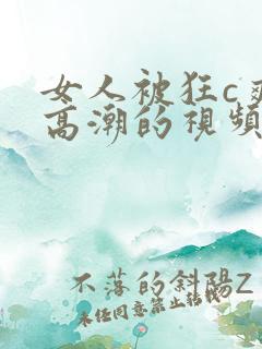 女人被狂c爽到高潮的视频