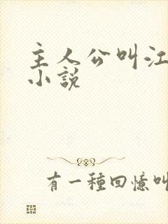 主人公叫江凡的小说