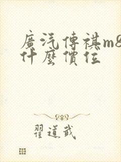 广汽传祺m8是什么价位