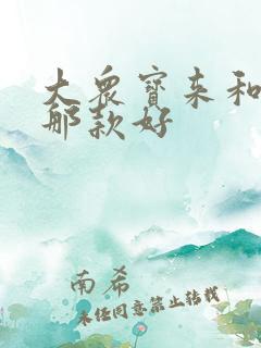 大众宝来和朗逸那款好