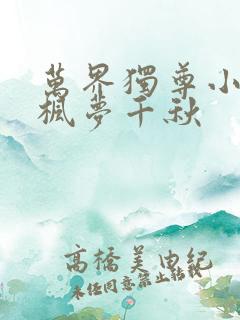 万界独尊小说林枫梦千秋