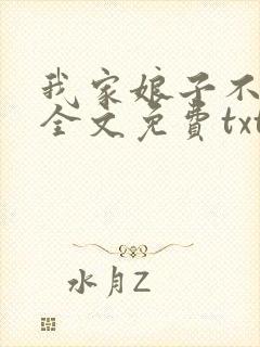 我家娘子不对劲全文免费txt