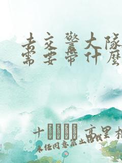 去交警大队定责需要带什么证件吗?