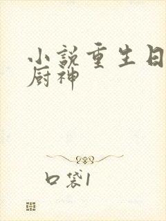 小说重生日本当厨神