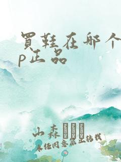 买鞋在哪个app正品