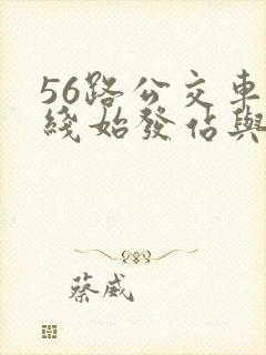 56路公交车路线始发站与终点站 56路公交车路线始发站与终点站
