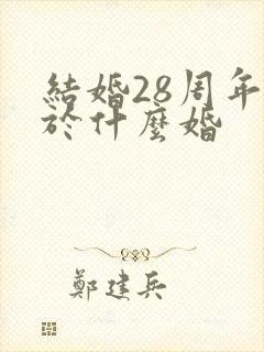 结婚28周年属于什么婚