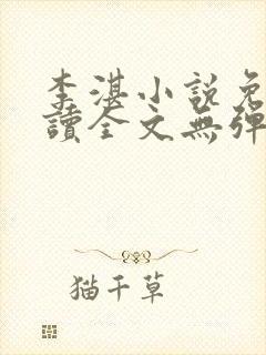 李湛小说免费阅读全文无弹窗 李湛小说免费阅读全文无弹窗