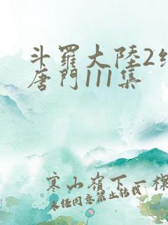 斗罗大陆2绝世唐门111集