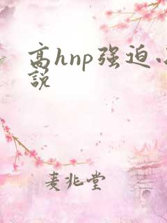 高hnp强迫小说