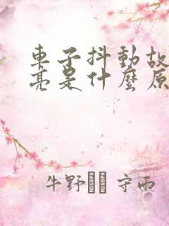 车子抖动故障灯亮是什么原因导致