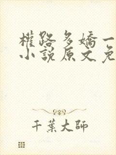 权路多娇一直更小说原文免费阅读